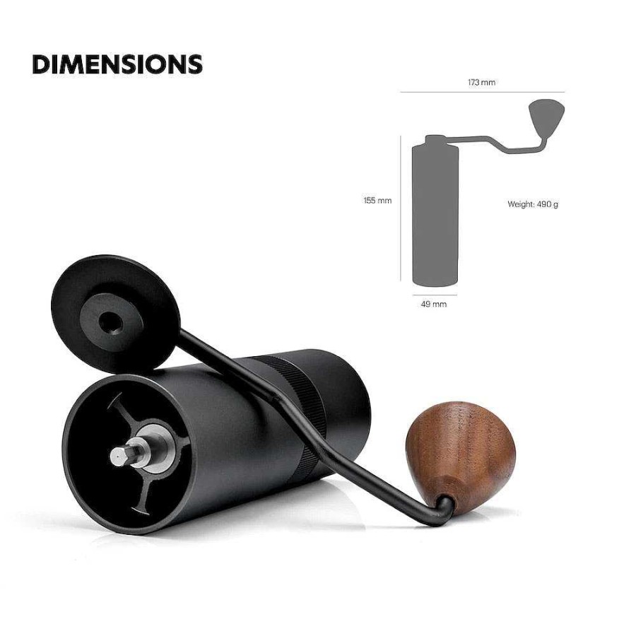 Accessories|Coffee Tools Caffeine Lab | Varia Hand Grinder Stainless Steel Burr