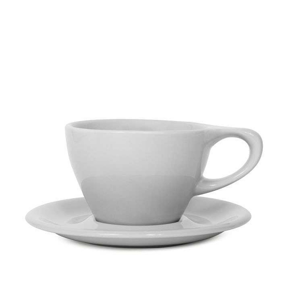 Coffee Cups Caffeine Lab | Lino Small Latte Cup & Saucer 237Ml