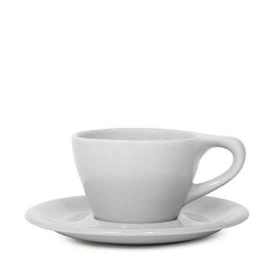 Coffee Cups Caffeine Lab | Lino Double Cappuccino Cup & Saucer 177Ml