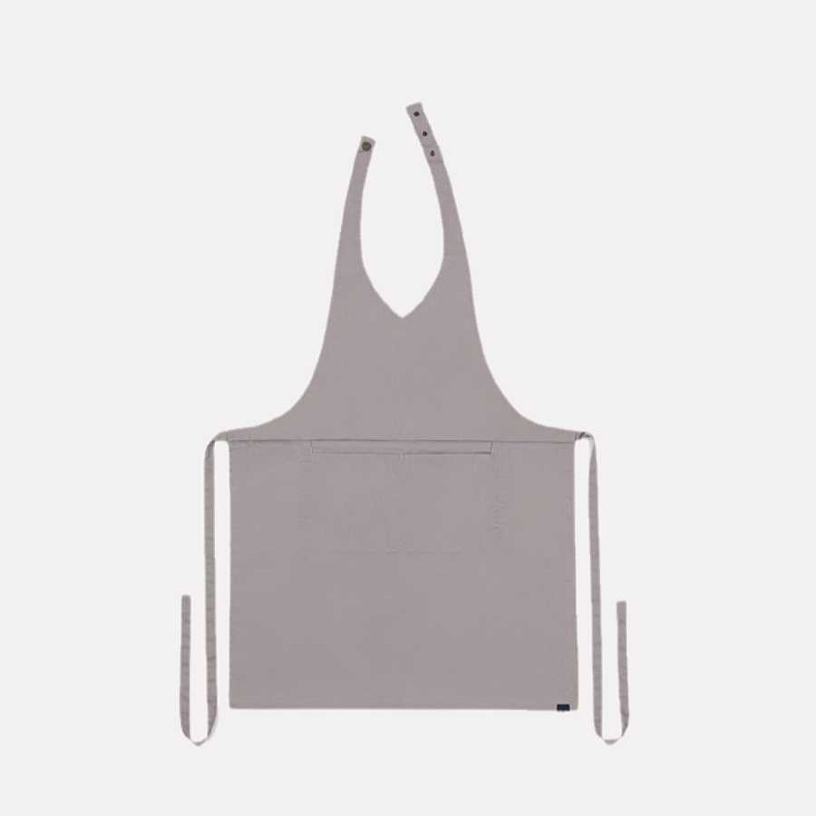 Barista Tools|Gift Shop Caffeine Lab | Lucio Verso Slate Grey V-Neck Classic Apron