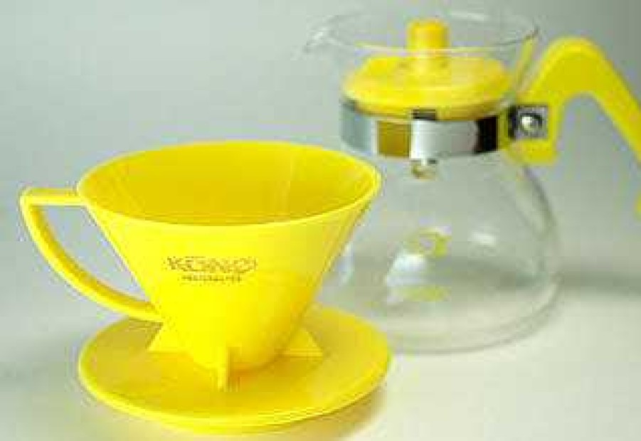 Coffee Tools|Accessories Caffeine Lab | Kono Cone Dripper Set - 2 Cups