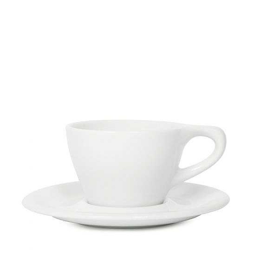 Coffee Cups Caffeine Lab | Lino Double Cappuccino Cup & Saucer 177Ml