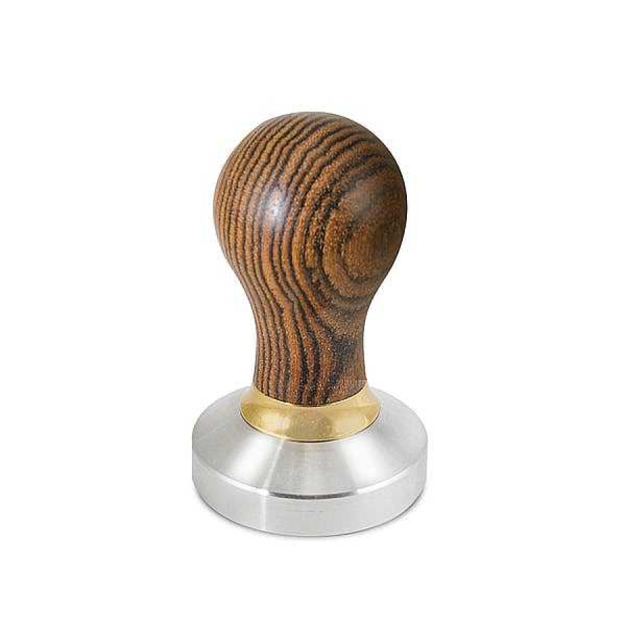 Coffee Tools Caffeine Lab | Compressore Professional Espresso Tamp 58Mm Flat - Bocote Wood