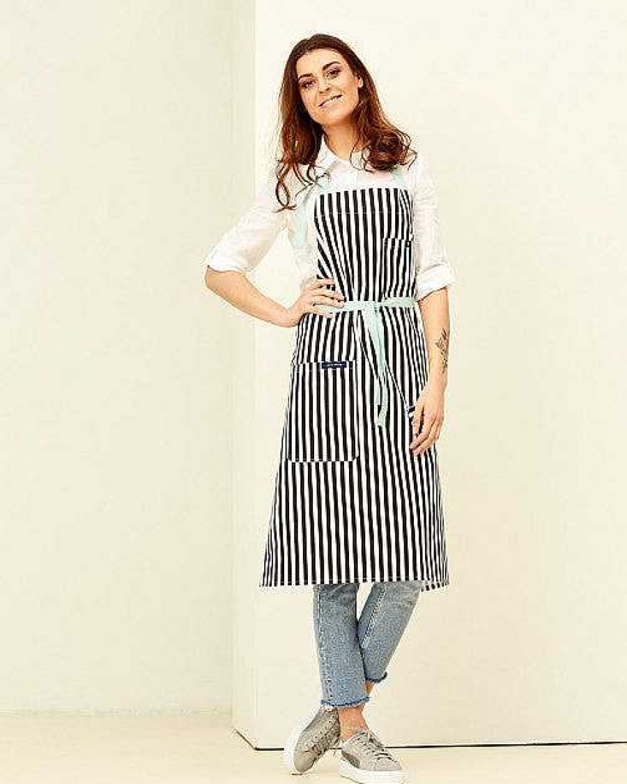 Barista Tools|Gift Shop Caffeine Lab | Lucio Verso Striped Classic Apron