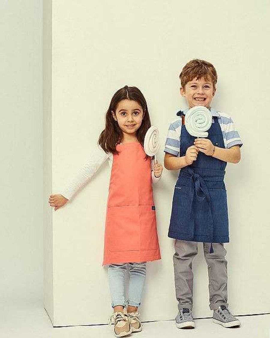 Barista Tools|Gift Shop Caffeine Lab | Lucio Verso Coral Kids Apron