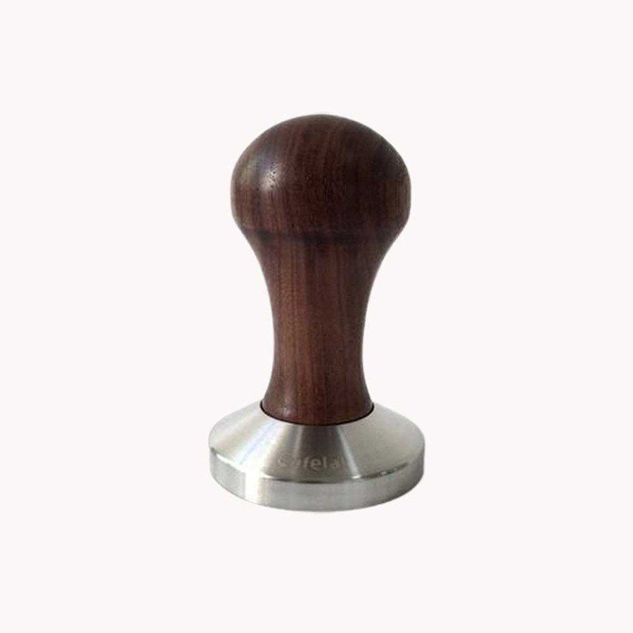 Coffee Tools Caffeine Lab | Espresso Walnut Tamper 58Mm Flat