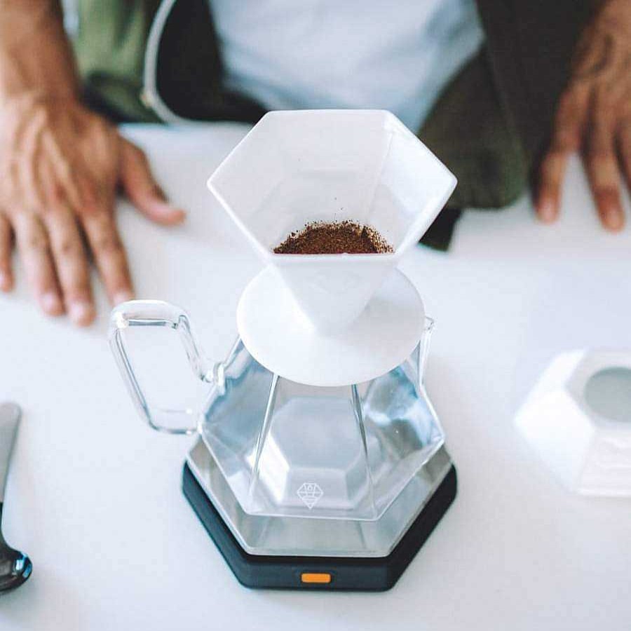 Coffee Tools|Accessories Caffeine Lab | Brewista Gem Series Porcelain Dripper