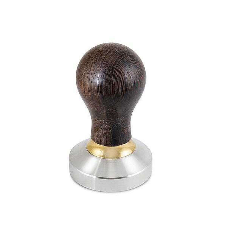 Accessories|Coffee Tools Caffeine Lab | Compressor Professional Espresso Tamp 58Mm Flat - Wenge Wood