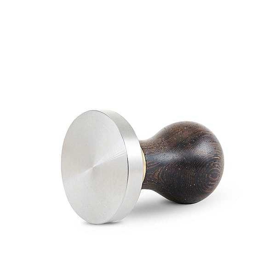 Accessories|Coffee Tools Caffeine Lab | Compressor Professional Espresso Tamp 58Mm Flat - Wenge Wood