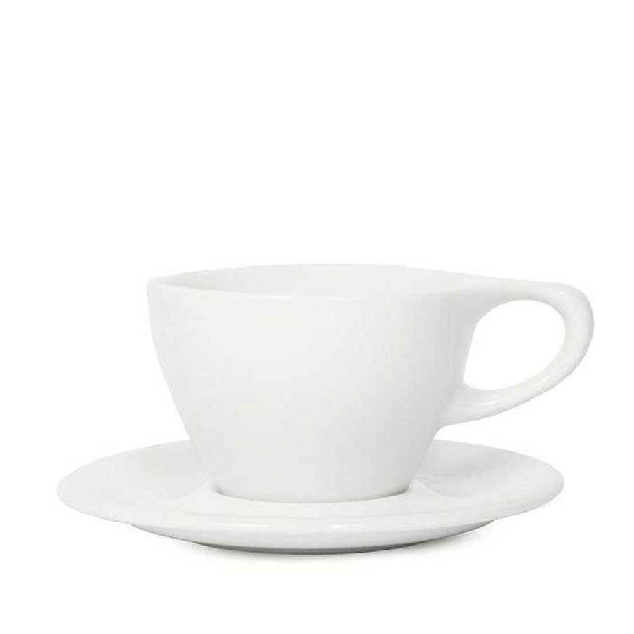 Coffee Cups Caffeine Lab | Lino Small Latte Cup & Saucer 237Ml