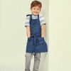 Barista Tools|Gift Shop Caffeine Lab | Lucio Verso Blue Denim Kids Apron